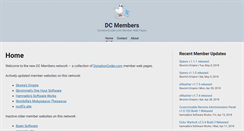 Desktop Screenshot of dcmembers.com